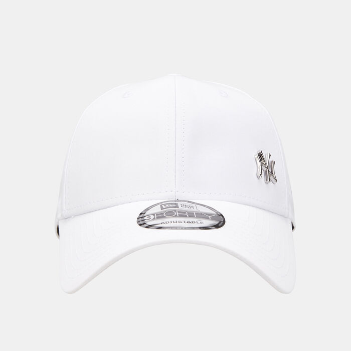 New Era Men's MLB Logo Basic 9Forty Cap White New Era Men's MLB Logo Basic 9Forty Cap White image number 0
