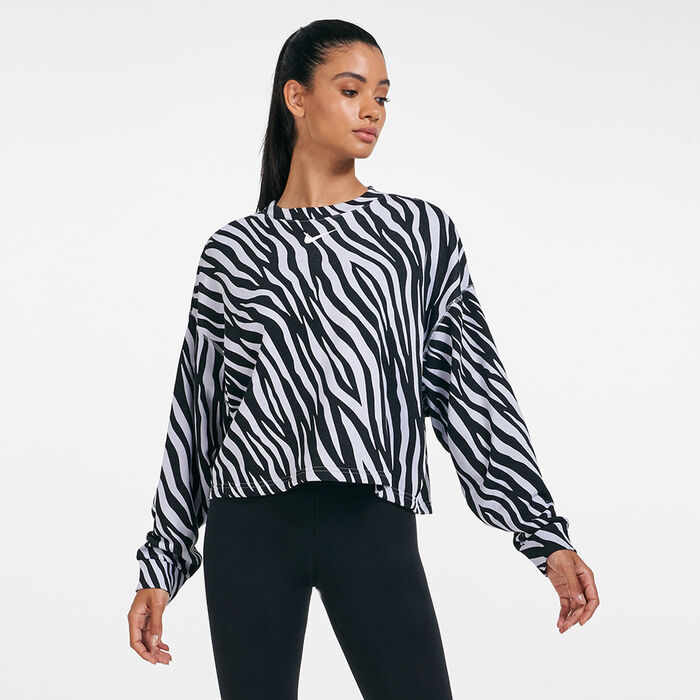 Nike Women's Sportswear Icon Clash Sweatshirt Black Nike Women's Sportswear Icon Clash Sweatshirt Black image number 0