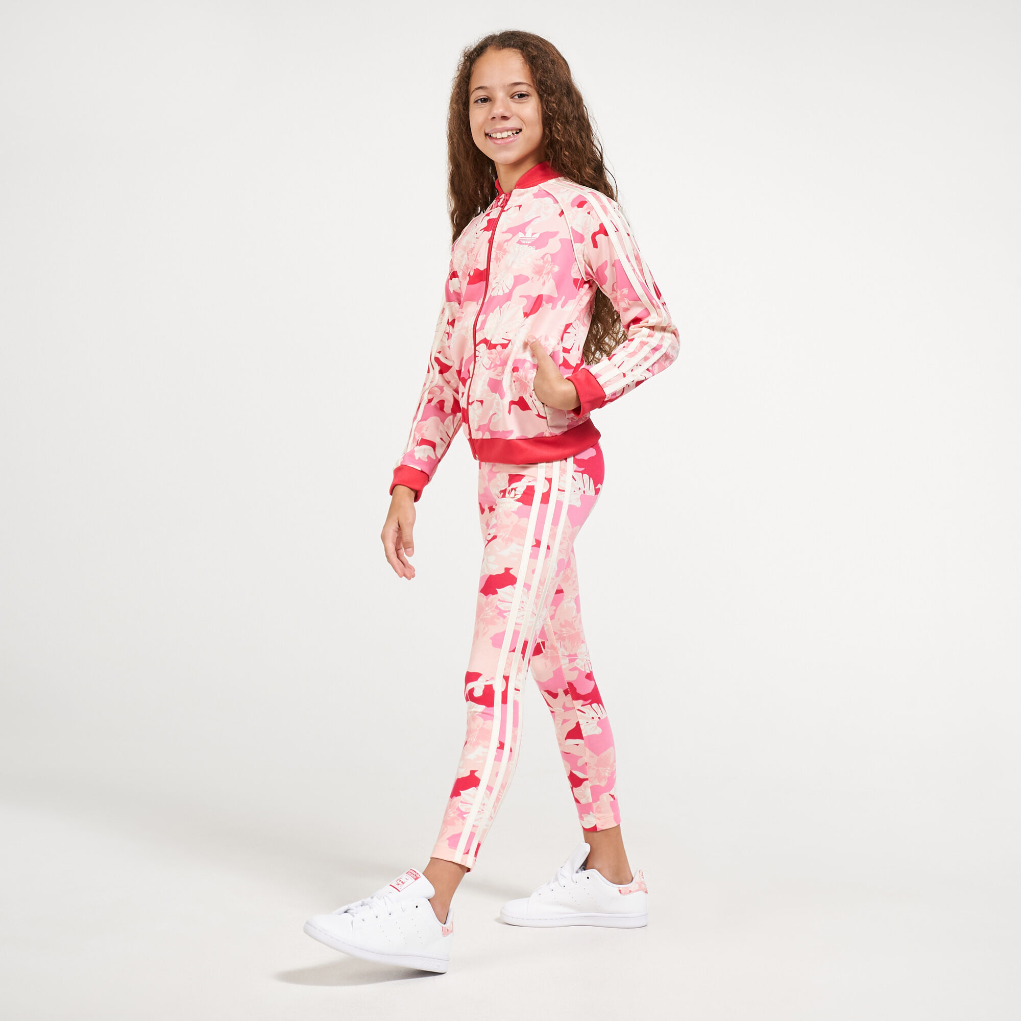 Adidas kids 2025 superstar floral