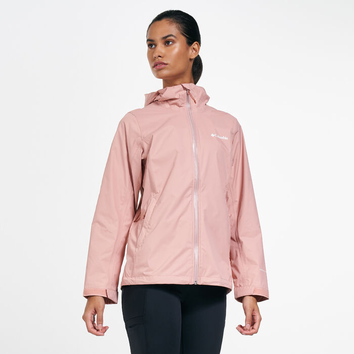 Columbia Women's EvaPOURation™ Jacket Red Columbia Women's EvaPOURation™ Jacket Red image number 0