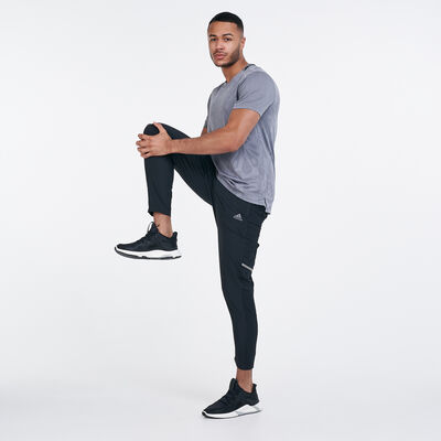 adidas Men's Own The Run Cooler Pants Black adidas Men's Own The Run Cooler Pants Black