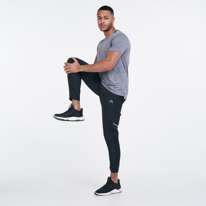 adidas Men's Own The Run Cooler Pants Black adidas Men's Own The Run Cooler Pants Black image number 1