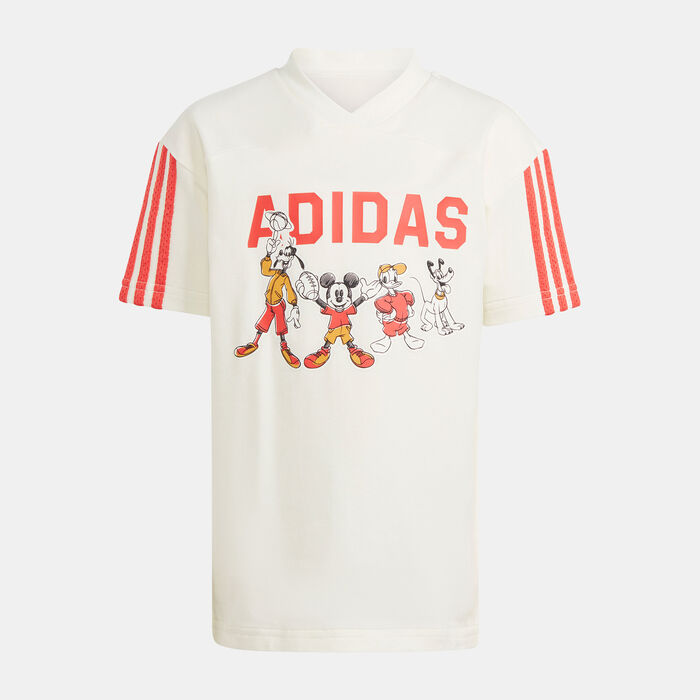 adidas Kids' x Disney Mickey Mouse Set (Younger Kids) White adidas Kids' x Disney Mickey Mouse Set (Younger Kids) White image number 3