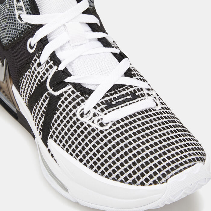 Nike Men's LeBron Witness 7 Basketball Shoe Grey image number 5