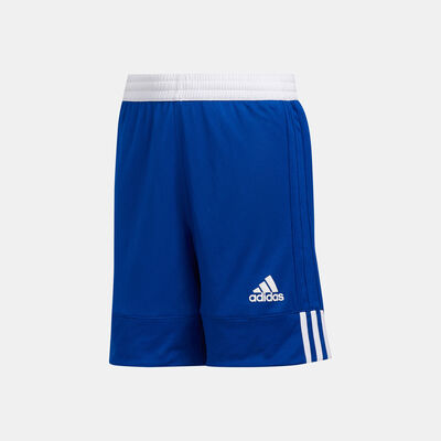 adidas Kids' 3G Speed Reversible Shorts Blue adidas Kids' 3G Speed Reversible Shorts Blue