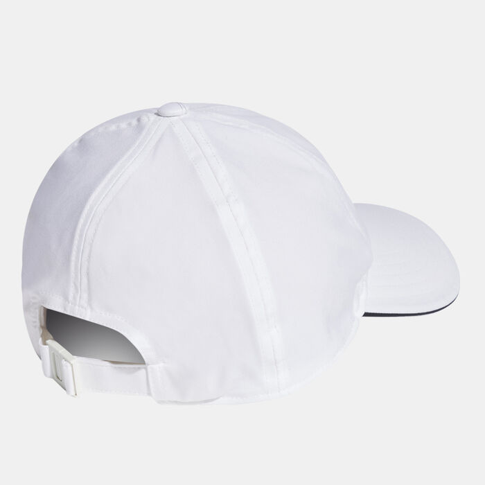 adidas AEROREADY Running Baseball Cap White adidas AEROREADY Running Baseball Cap White image number 1