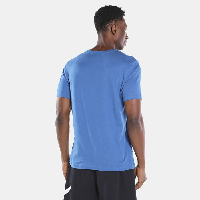 Nike Men's Sportswear Multi Swoosh T-Shirt Blue image number 1