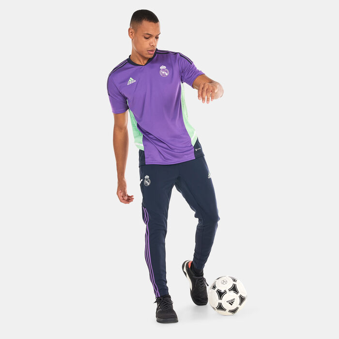 adidas Men's Real Madrid Condivo Jersey - 2022/23 Purple adidas Men's Real Madrid Condivo Jersey - 2022/23 Purple image number 2