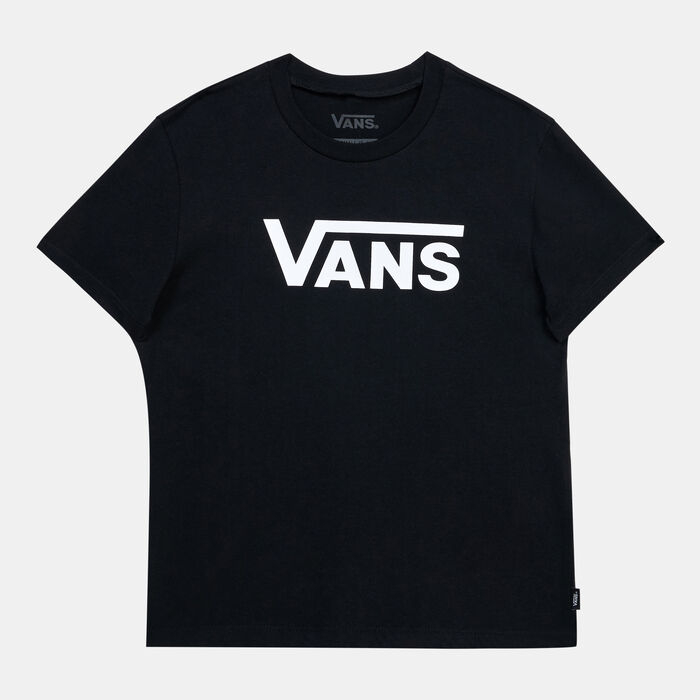 Vans Kids' Flying V Crew T-Shirt Black image number 0
