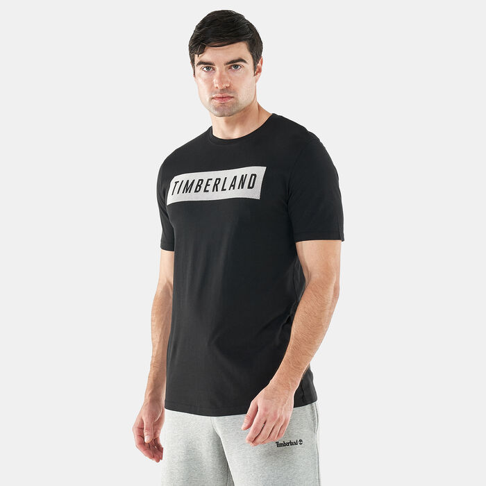 Timberland Men's Brand Carrier T-Shirt Black Timberland Men's Brand Carrier T-Shirt Black image number 0