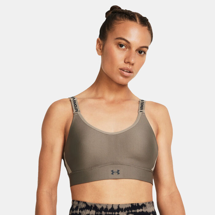 Under Armour Women's Infinity High-Support 2.0 Training Sports Bra Bra Brown image number 0