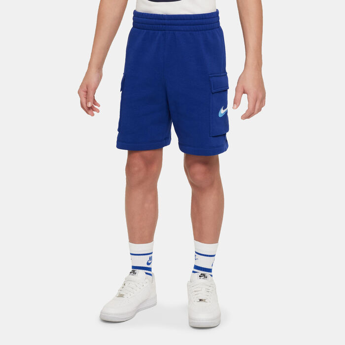 Nike Kids' Sportswear Fleece Shorts (Older Kids) Blue image number 0