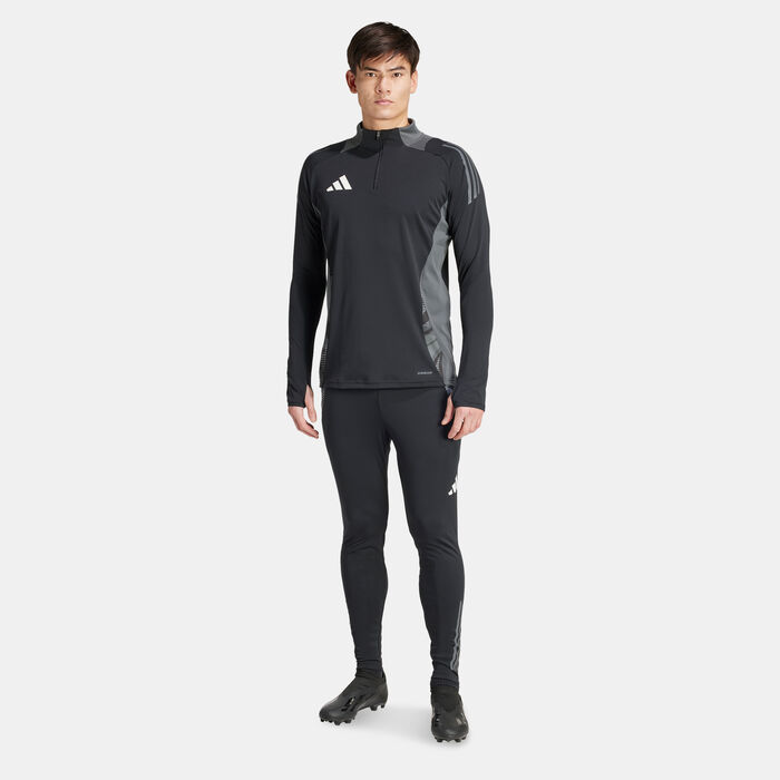 adidas Men's Tiro 24 Competition 1/4-Zip Football Top Black image number 2
