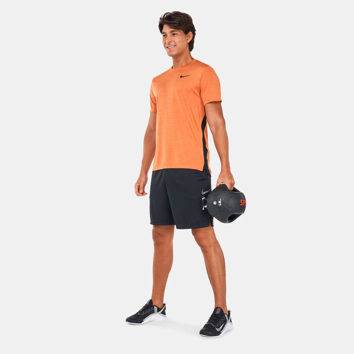Nike Men's Dri-FIT T-Shirt Orange Nike Men's Dri-FIT T-Shirt Orange image number 2