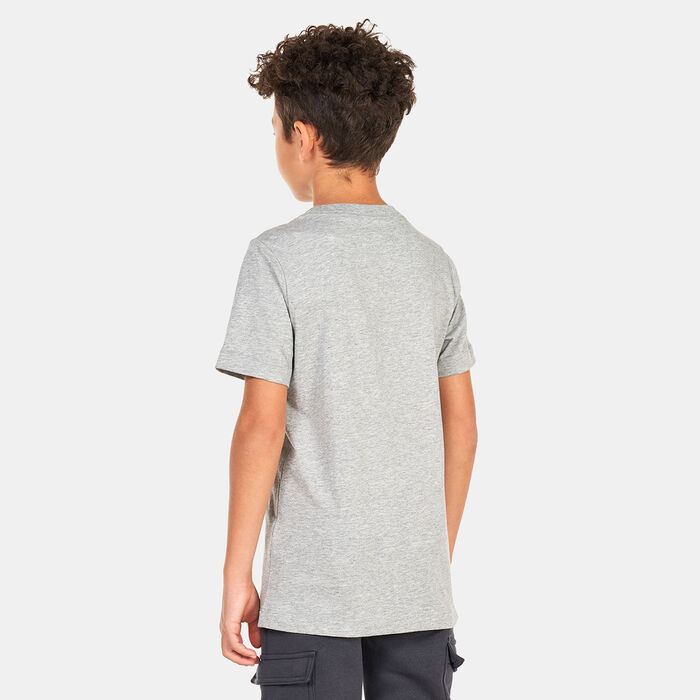 Nike KIds' Sportswear Logo Repeat T-Shirt Grey Nike KIds' Sportswear Logo Repeat T-Shirt Grey image number 1