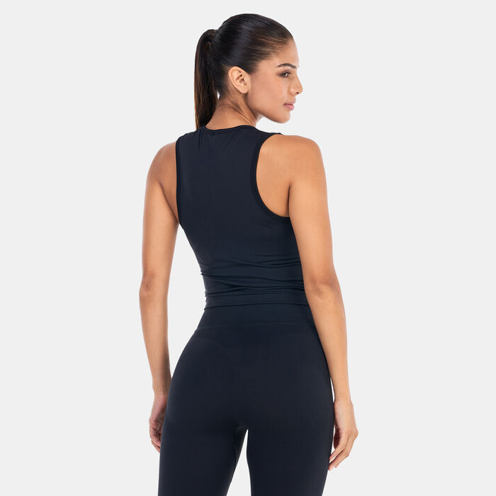 Under Armour Women's UA Train Seamless Tank Top Black image number 1