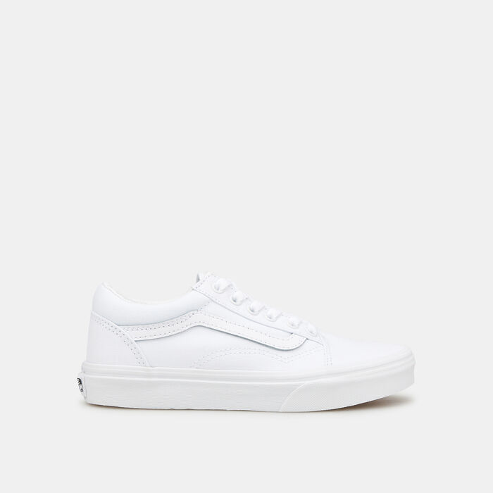 Vans Kids' Youth Old Skool Unisex Shoe White Vans Kids' Youth Old Skool Unisex Shoe White image number 0