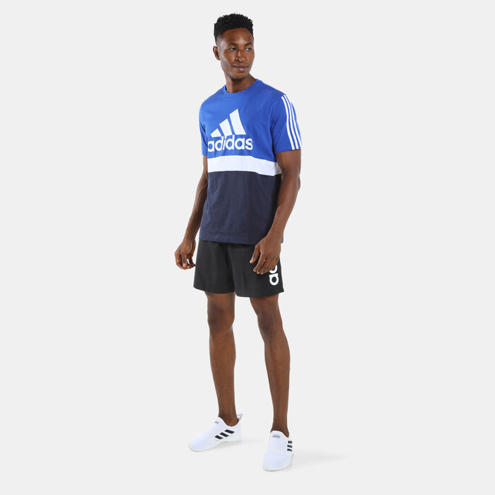 adidas Men’s AEROREADY Essentials Chelsea Linear Logo Shorts Black adidas Men’s AEROREADY Essentials Chelsea Linear Logo Shorts Black image number 2