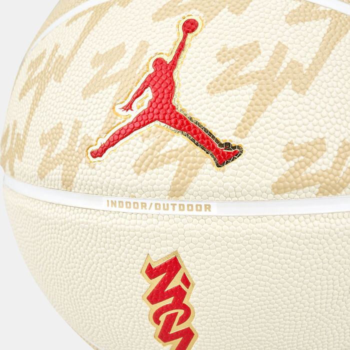 Jordan All Court Zion Team Gold Basketball Gold image number 2