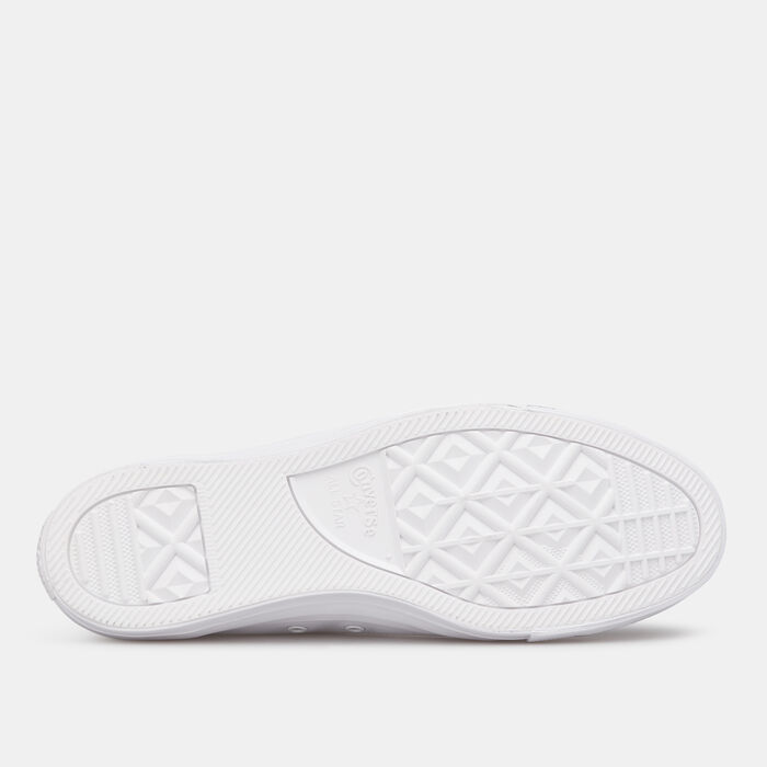 Converse Chuck Taylor All Star Leather Mono Unisex Shoe White Converse Chuck Taylor All Star Leather Mono Unisex Shoe White image number 6