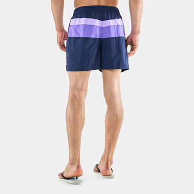 Nike Swim Men's Converge Icon 5-Inch Volley Swimming Shorts Blue Nike Swim Men's Converge Icon 5-Inch Volley Swimming Shorts Blue