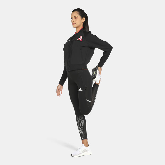 adidas Women's How We Do Glam On 7/8 Leggings Black adidas Women's How We Do Glam On 7/8 Leggings Black image number 2