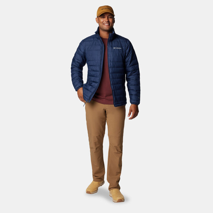 Columbia Men's Powder Lite II Full-Zip Hiking Jacket Blue image number 2