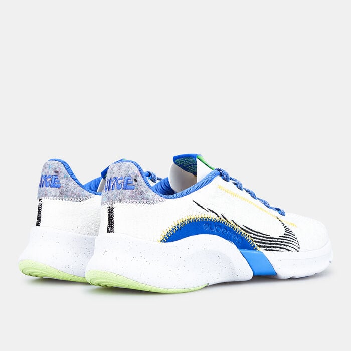 Nike Women's SuperRep Go 3 Flyknit Next Nature Training Shoe White Nike Women's SuperRep Go 3 Flyknit Next Nature Training Shoe White image number 2