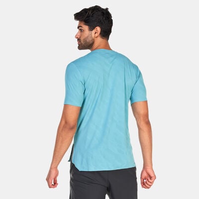 New Balance Men's Speed Jacquard T-Shirt Green New Balance Men's Speed Jacquard T-Shirt Green