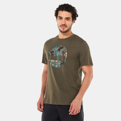 Timberland Men's Tree Camo Graphic T-Shirt Green