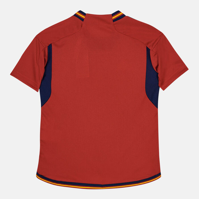 adidas Kids' Spain Stadium Home Jersey - 2022/23 Red image number 1