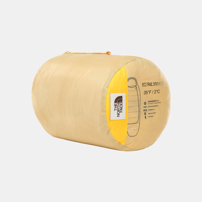 The North Face Eco Trail Synthetic 35 Sleeping Bag yellow The North Face Eco Trail Synthetic 35 Sleeping Bag yellow image number 2