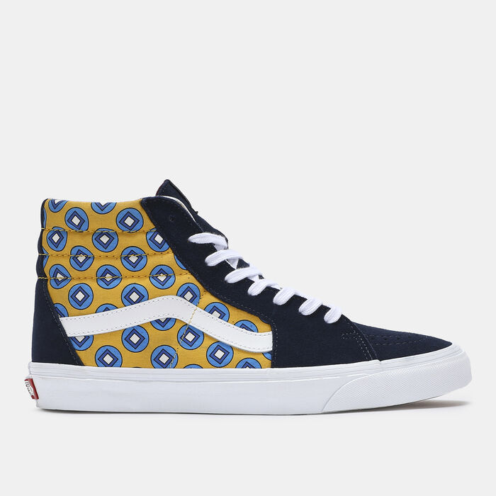 Vans SK8-Hi Mix Print Unisex Shoe Blue image number 0