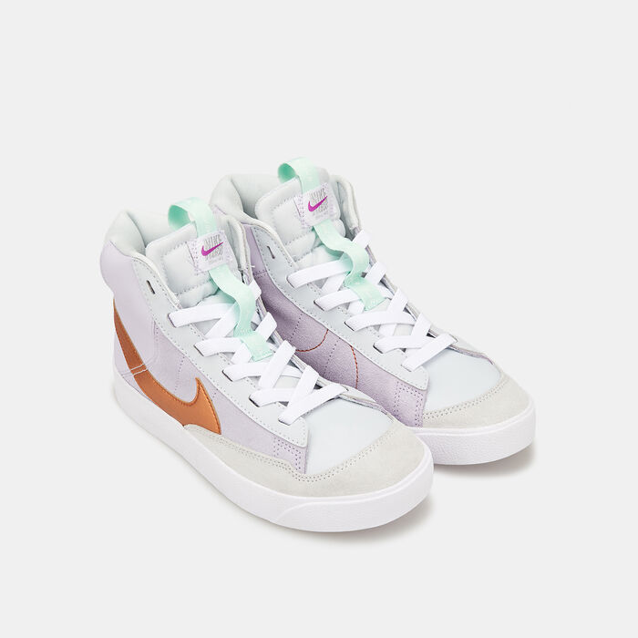 Nike Kids' Blazer Mid '77 SE Shoe Ivory Nike Kids' Blazer Mid '77 SE Shoe Ivory image number 1