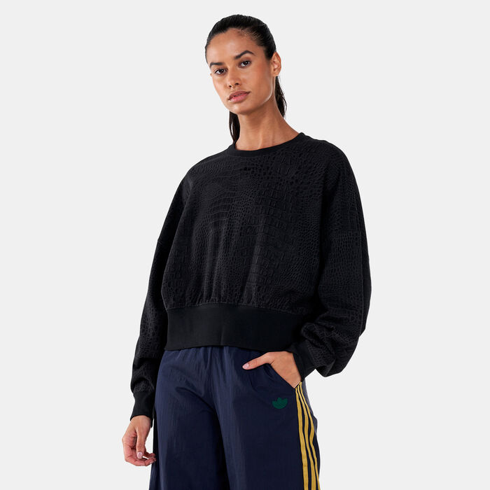 adidas Originals Women's Originals Sweatshirt Black adidas Originals Women's Originals Sweatshirt Black image number 0