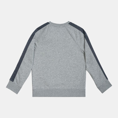 Nike Kids' Sportswear Swoosh Sweatshirt Grey Nike Kids' Sportswear Swoosh Sweatshirt Grey
