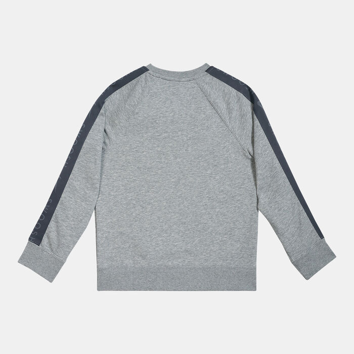 Nike Kids' Sportswear Swoosh Sweatshirt Grey Nike Kids' Sportswear Swoosh Sweatshirt Grey image number 1
