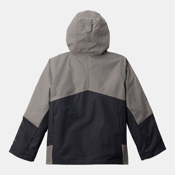 Columbia Kids' Bugaboo II Fleece Interchange Hiking Jacket Black Columbia Kids' Bugaboo II Fleece Interchange Hiking Jacket Black image number 1