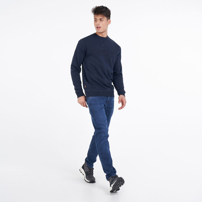 Timberland Men's Outdoor Heritage 1973 Sweatshirt Blue image number 2