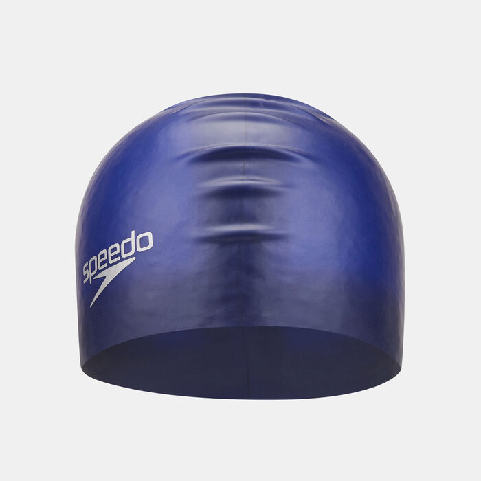 Speedo Long Hair Swimming Cap Blue Speedo Long Hair Swimming Cap Blue image number 0