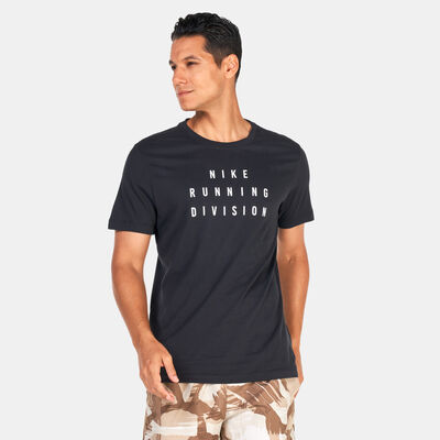 Nike Men's Dri-FIT Run Division T-Shirt Black