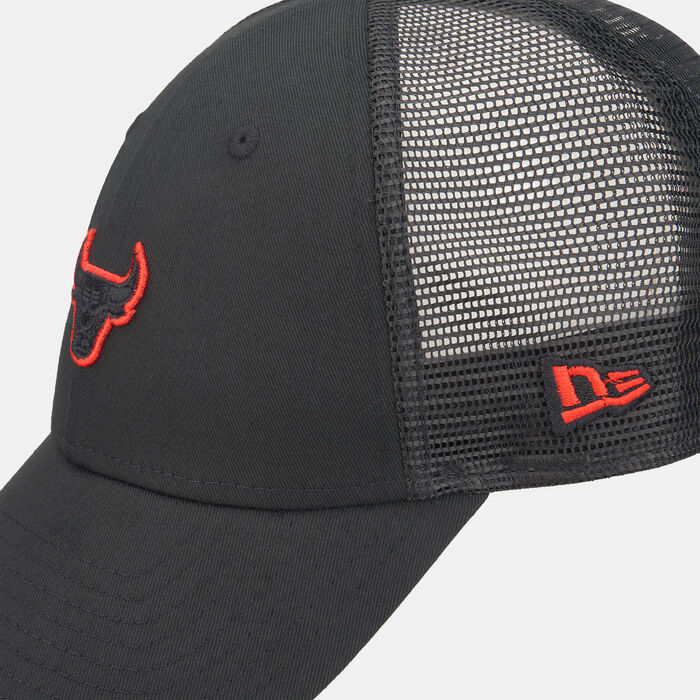 New Era Men's NBA Chicago Bulls 9FORTY Trucker Cap Black New Era Men's NBA Chicago Bulls 9FORTY Trucker Cap Black image number 2