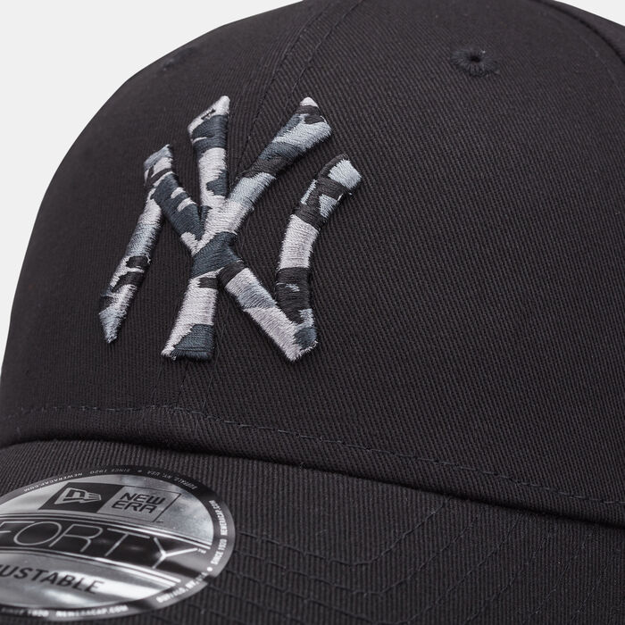 New Era Men's New York Yankees 9FORTY Infill Cap Black New Era Men's New York Yankees 9FORTY Infill Cap Black image number 2