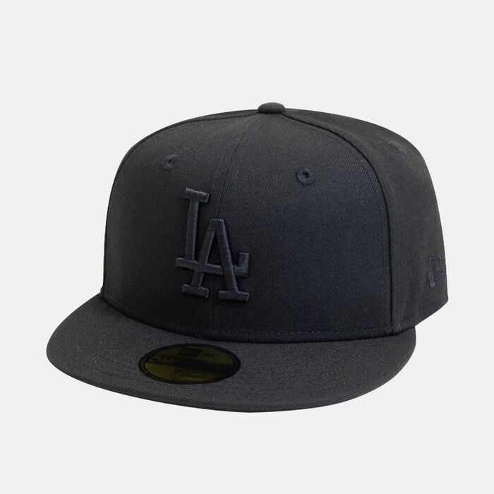 New Era Men's MLB Los Angeles Dodgers Essential 59FIFTY Cap Black New Era Men's MLB Los Angeles Dodgers Essential 59FIFTY Cap Black image number 2