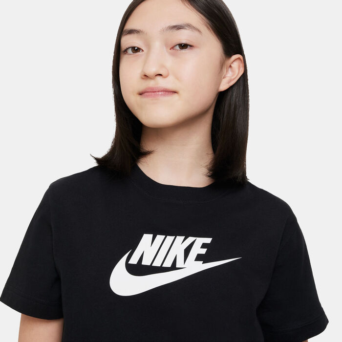 Nike Kids' Sportswear T-Shirt Black Nike Kids' Sportswear T-Shirt Black image number 3