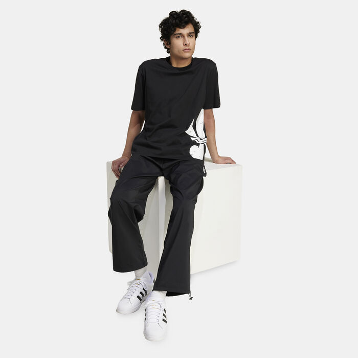 adidas Originals Men's Training Supply Street 2 T-Shirt Black image number 2