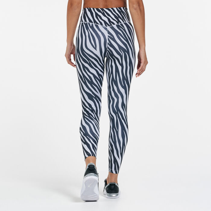 Nike Women's One Icon Clash Leggings Black image number 1