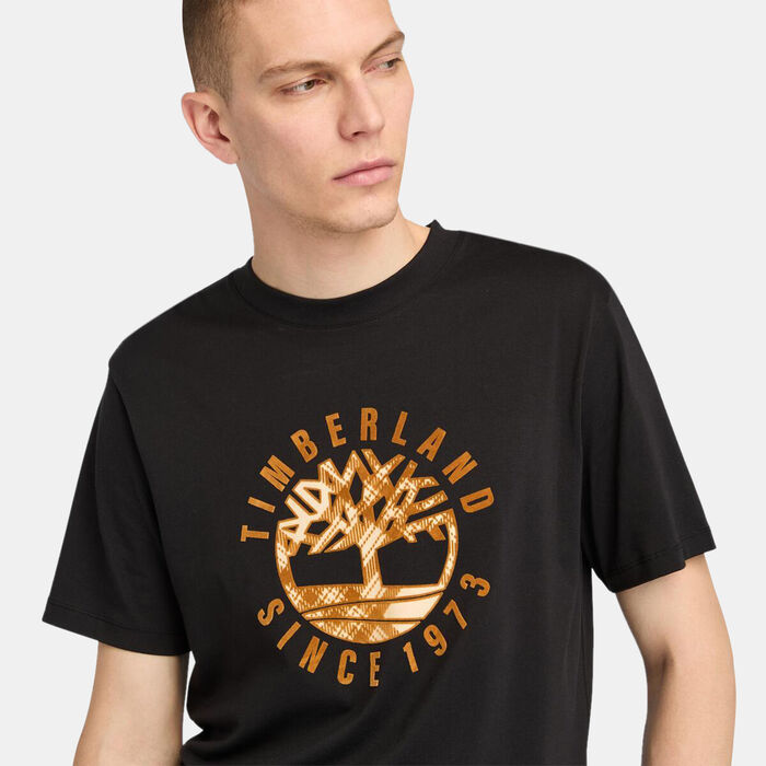 Timberland Men's Holiday Graphic T-Shirt Black Timberland Men's Holiday Graphic T-Shirt Black image number 3