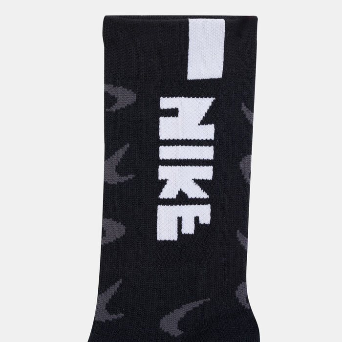Nike Men's Multiplier Baby Teeth Crew Socks Black Nike Men's Multiplier Baby Teeth Crew Socks Black image number 1