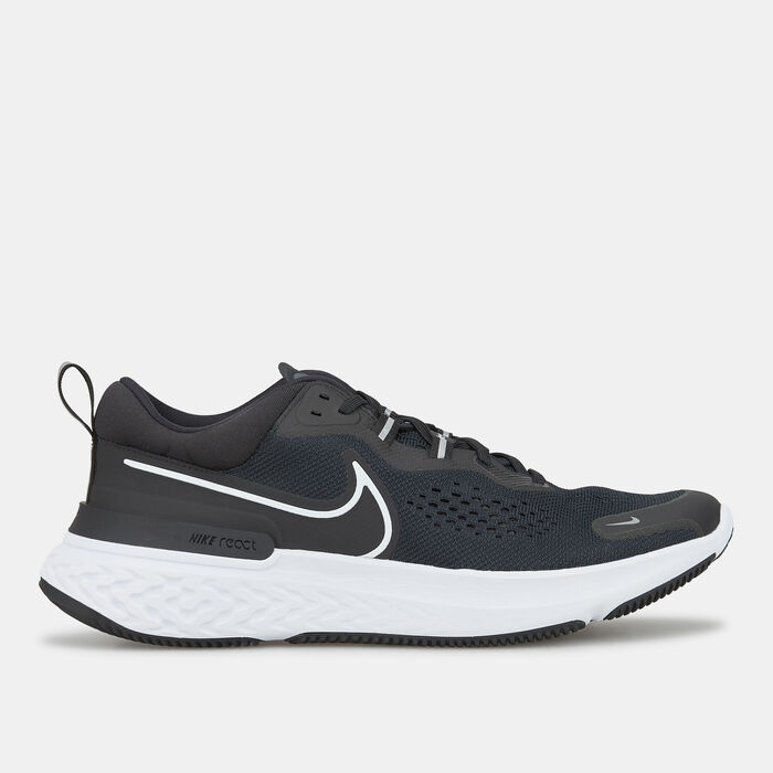 Nike Men's React Miler 2 Shoe Black image number 0